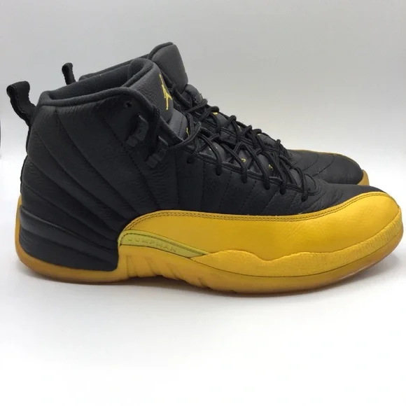 Air Jordan 12 Retro.        \'University Gold\' size:11.5 Nike Air Jordan 12 Retro Black University Gold Size 11.5  main image 4